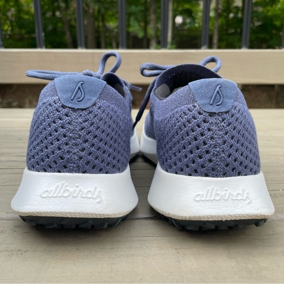 Allbirds Men's Tree Dasher 2 in Hazy Indigo (Blizzard Sole) shoes size 9.5 - Picture 8 of 14